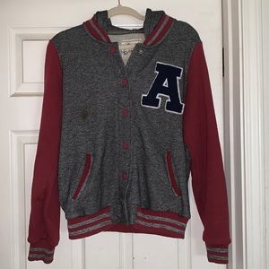 Letterman Style Hoodie